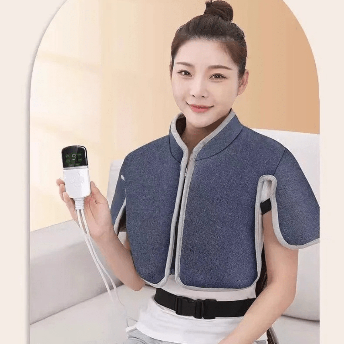 Herbal Electric Heated Vest - Medium - Azen