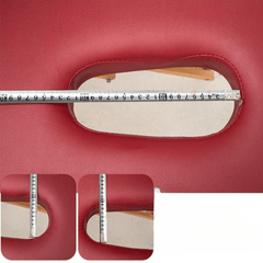 Portable Leather Massage Table + Carry Bag - Azen