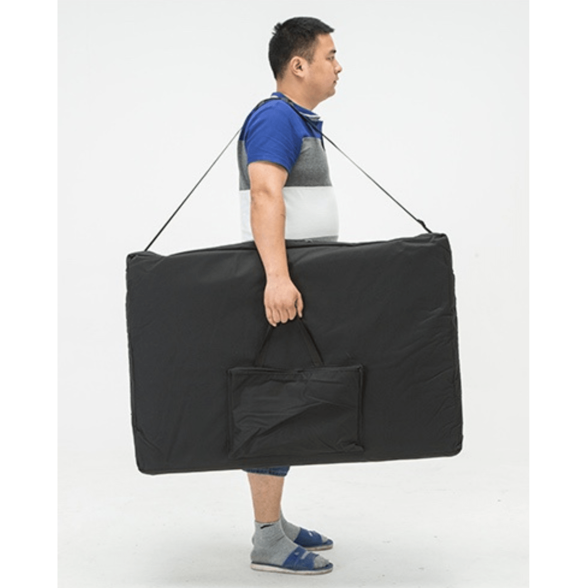 Portable Leather Massage Table + Carry Bag - Azen
