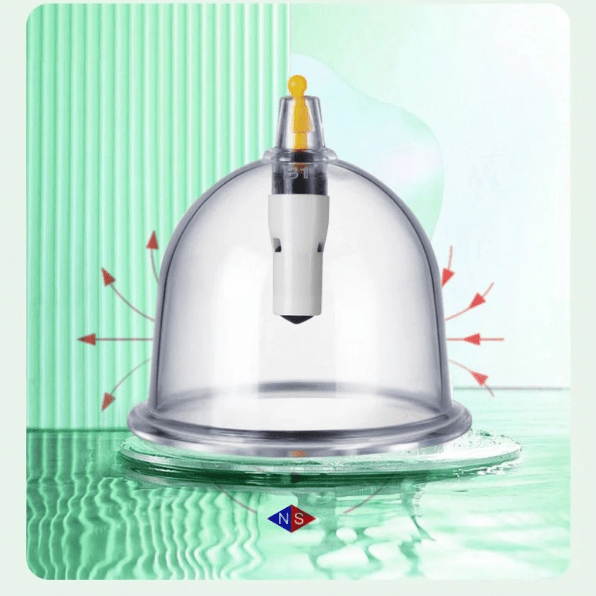 Plastic Cupping Therapy 24 Piece Set – Complete Kit - Azen