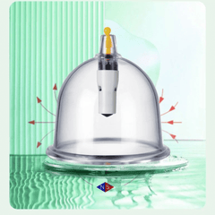 Plastic Cupping Therapy 24 Piece Set – Complete Kit - Azen