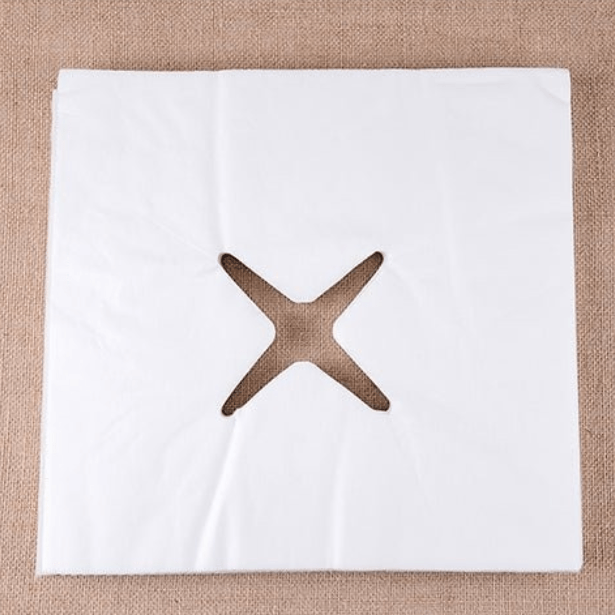 Disposable Square Face Massage Sheets – Pack of 100 - Azen