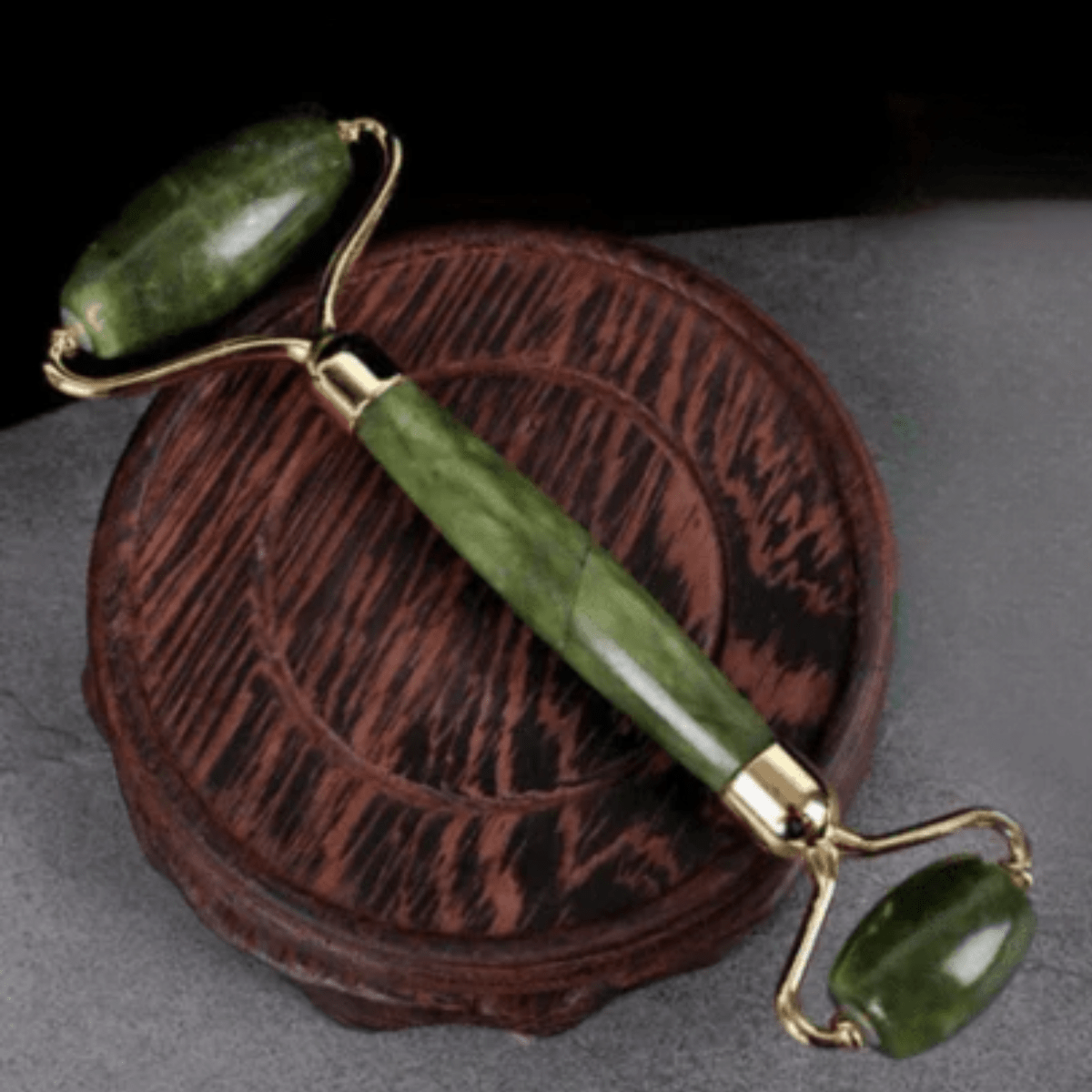 XiuYan Jade Facial Roller - Dual Ended - Azen