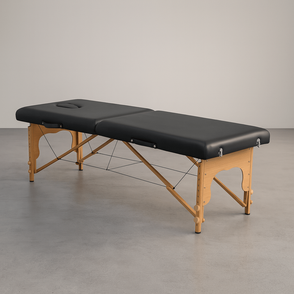 Portable Leather Massage Table + Carry Bag - Azen