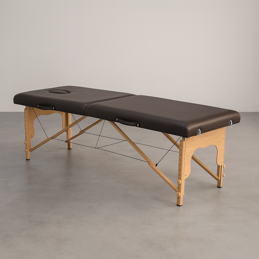 Portable Leather Massage Table + Carry Bag - Azen
