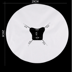 Disposable Circle Face Massage Sheets – Pack of 100 - Azen