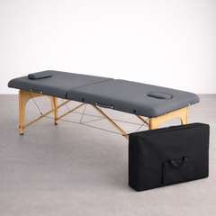 Portable Leather Massage Table + Carry Bag