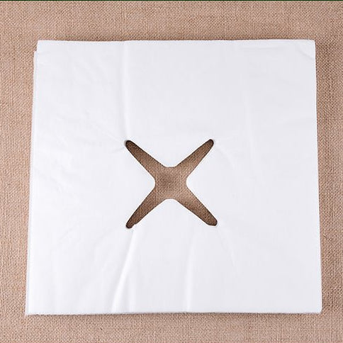 Disposable Square Face Massage Sheets – Pack of 100 - Azen