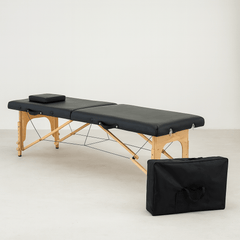 Portable Leather Massage Table + Carry Bag - Azen