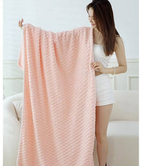 Waffle - Texture Massage Towels – 190 x 70 cm - Azen