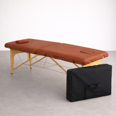 Portable Leather Massage Table + Carry Bag
