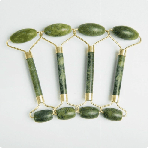 XiuYan Jade Facial Roller - Dual Ended - Azen