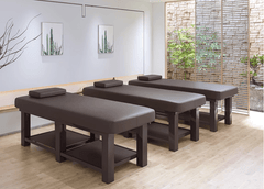 Brown Leather Massage Table - Azen
