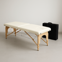 Portable Leather Massage Table + Carry Bag - Azen