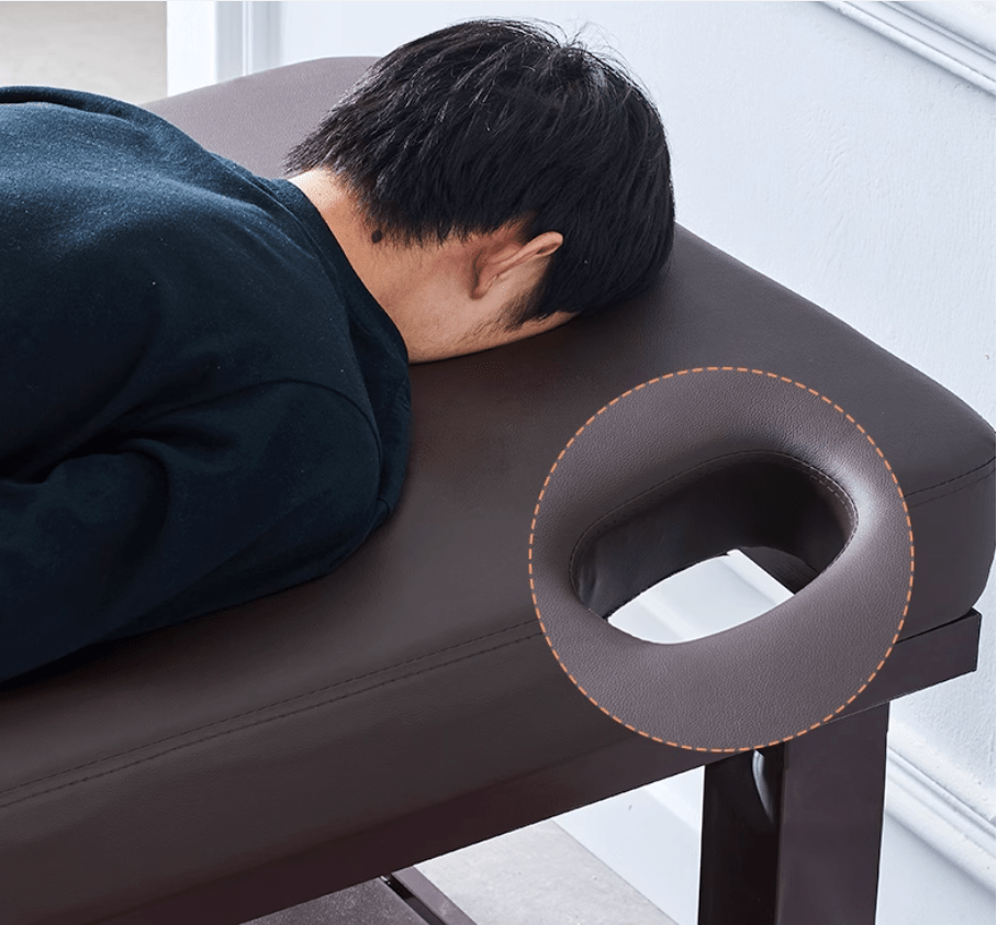 Brown Leather Massage Table - Azen