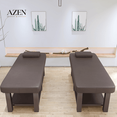 Leather Stationary Massage Table - 190x80 - Azen