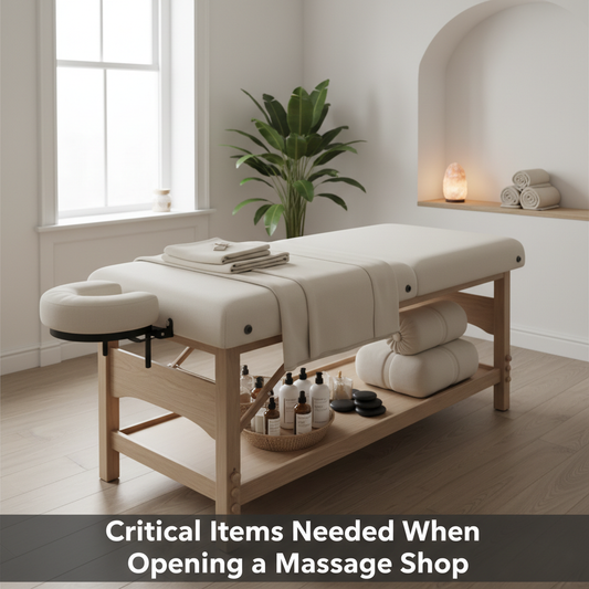 Critical Items Needed When Opening a Massage Shop
