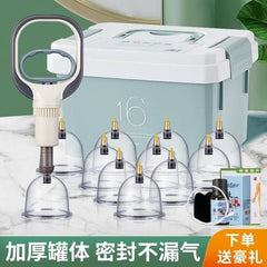 Plastic Cupping Therapy 24 Piece Set – Complete Kit - Azen