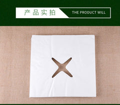 Disposable Square Face Massage Sheets – Pack of 100 - Azen