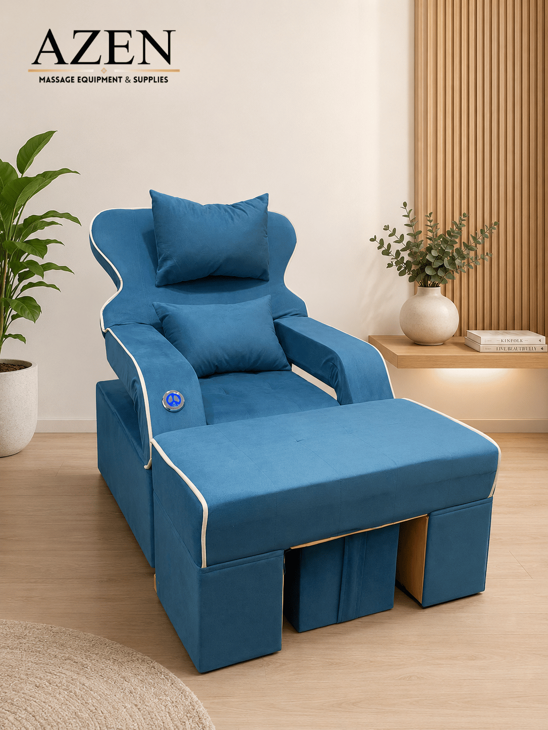 Electric Reclining Spa Sofa & Massage Table
