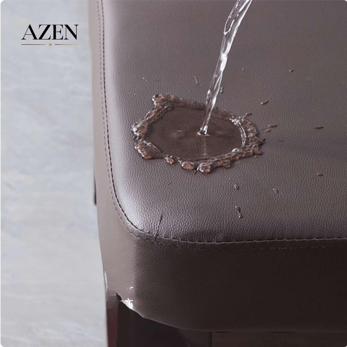 Leather Stationary Massage Table - 190x80 - Azen
