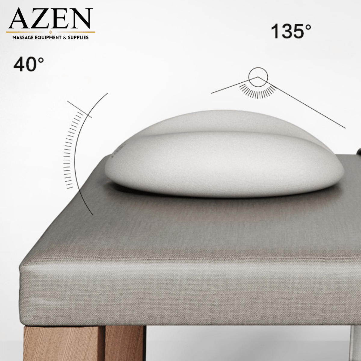 Massage Face Pillow – Soft Cushion Support - Azen